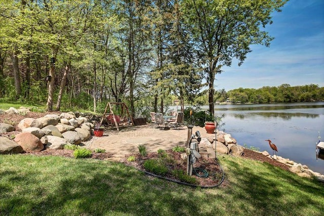 19336 Koetter Ct, Richmond, MN 56368 - view of yard featuring a water view