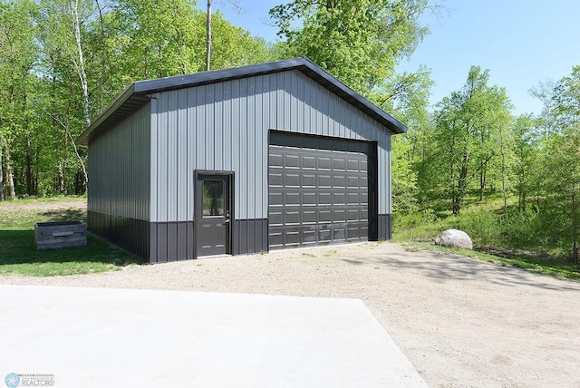 14840 Eaglewood Dr, Burlington Twp, MN 56501 - view of detached garage