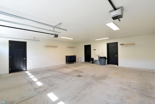 14840 Eaglewood Dr, Burlington Twp, MN 56501 - garage featuring a garage door opener