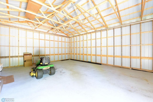 14840 Eaglewood Dr, Burlington Twp, MN 56501 - garage with metal wall