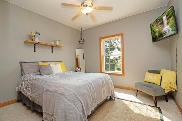 15212 63rd St SE, Santiago Twp, MN 55308 - bedroom with baseboards and light colored carpet
