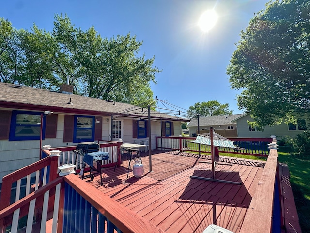 403 Dayton St, Arlington, MN 55307 - view of deck