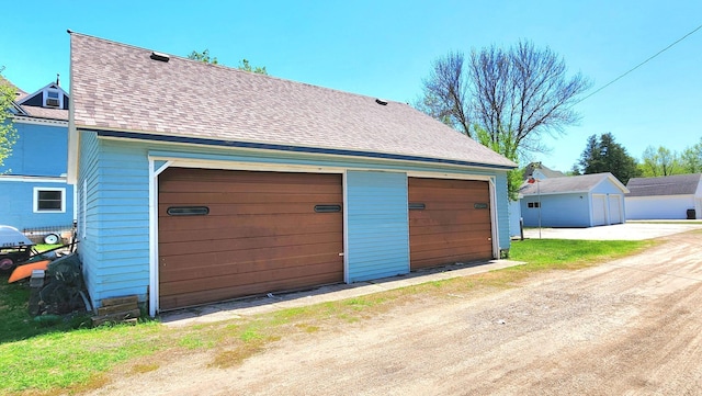 21 3rd St E, Ada, MN 56510 - view of detached garage