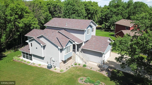 155 Palomino Ln, Lino Lakes, MN 55014 - view from above of property
