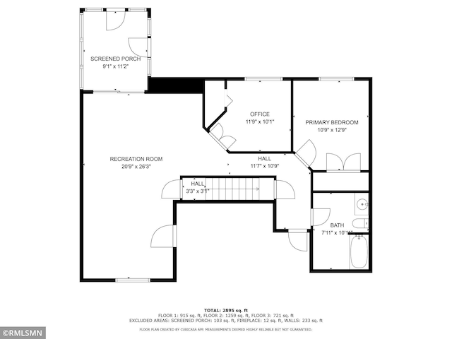 155 Palomino Ln, Lino Lakes, MN 55014 - property floor plan