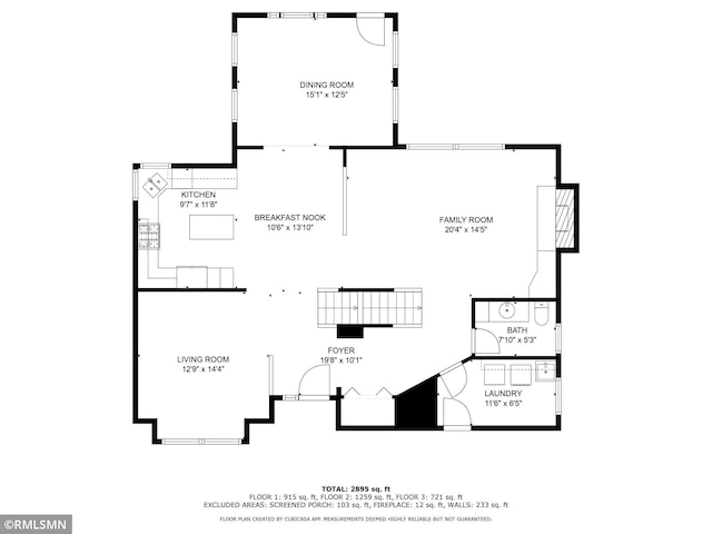 155 Palomino Ln, Lino Lakes, MN 55014 - room layout