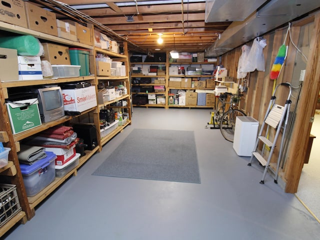 view of storage