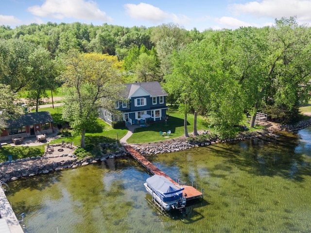 10547 Hollister Ave NW, Maple Lake, MN 55358 - view of subject property featuring a large body of water
