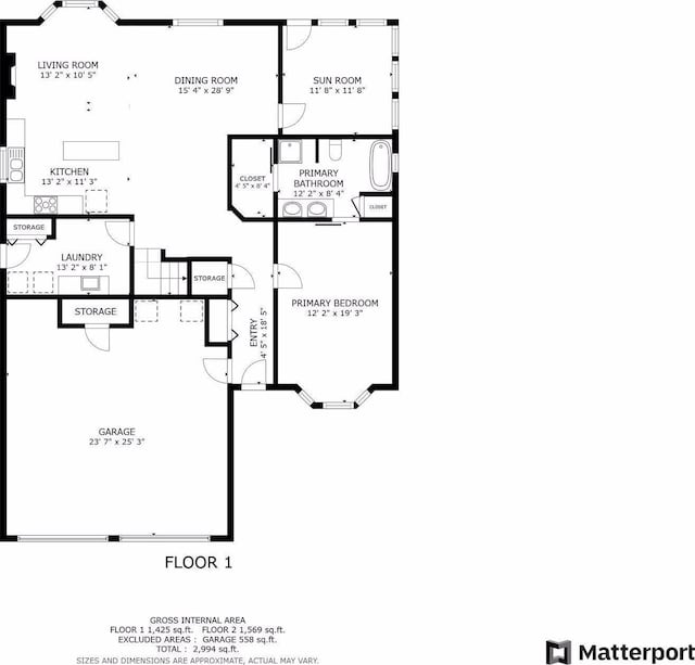 10547 Hollister Ave NW, Maple Lake, MN 55358 - property floor plan