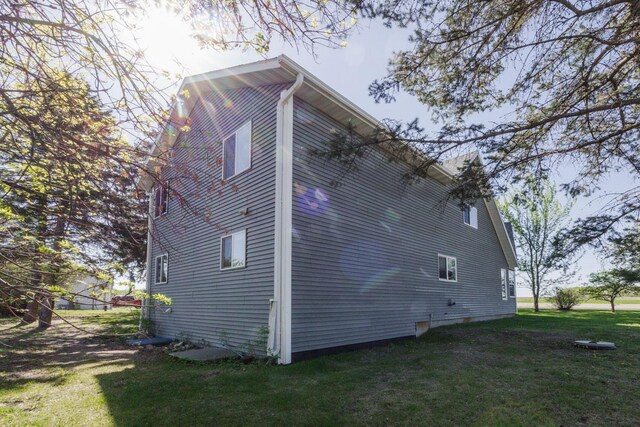 35445 County Highway 36, Vergas, MN 56587 - view of side of home with a lawn
