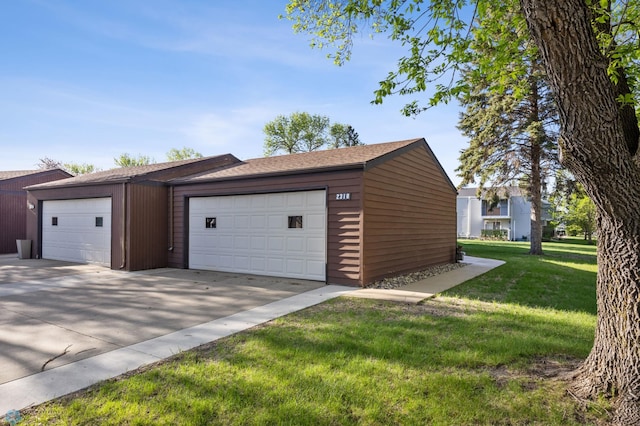2318 15th St S Unit C11, Fargo, ND 58103 - view of detached garage