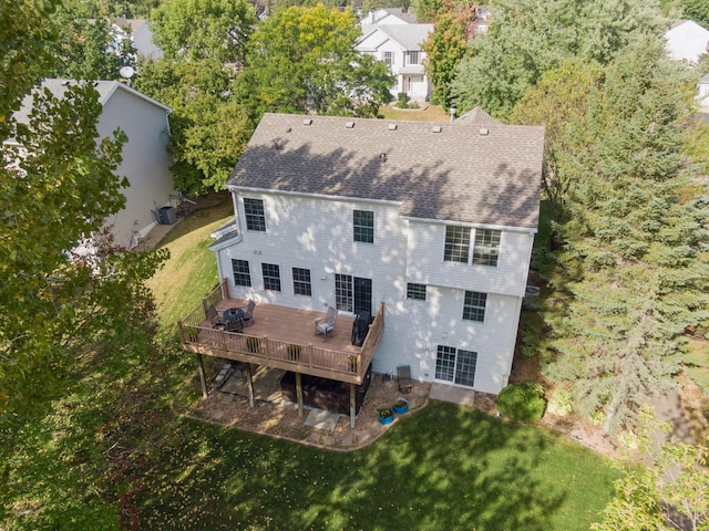 2715 Autumn Woods Dr, Chaska, MN 55318 - view from above of property