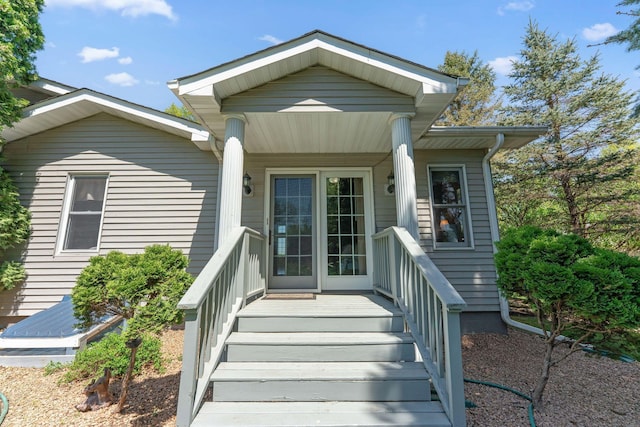 1823 313th Ave NE, Isanti Twp, MN 55008 - property entrance with covered porch