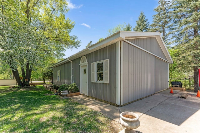 1823 313th Ave NE, Isanti Twp, MN 55008 - view of side of property featuring a lawn and a patio