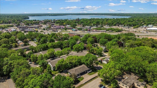 305 Arcadian Pl Unit 1, Buffalo, MN 55313 - aerial perspective of suburban area with a large body of water