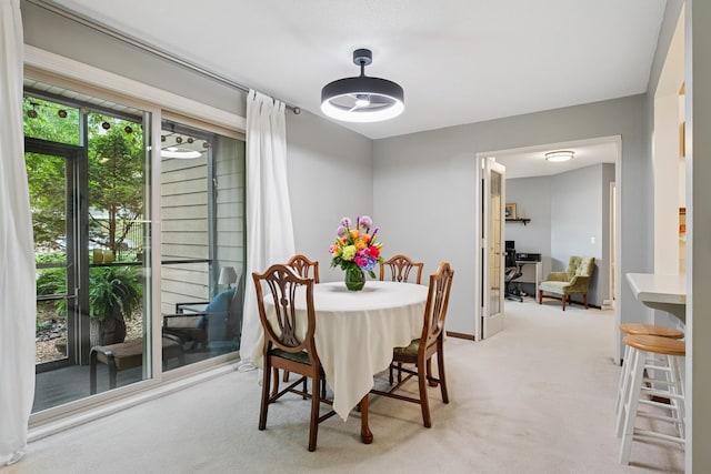 2250 Ridge Dr Unit 11, Saint Louis Park, MN 55416 - carpeted dining space with baseboards