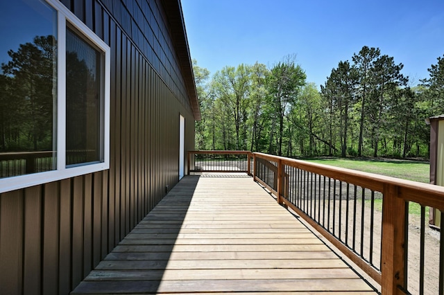 28257 French Rd, Danbury, WI 54830 - view of deck