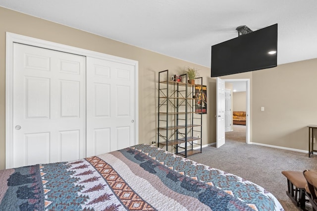 23141 Hilo Ave N, Forest Lake, MN 55025 - carpeted bedroom with baseboards and a closet