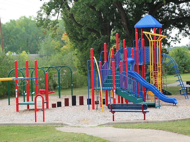 view of communal playground