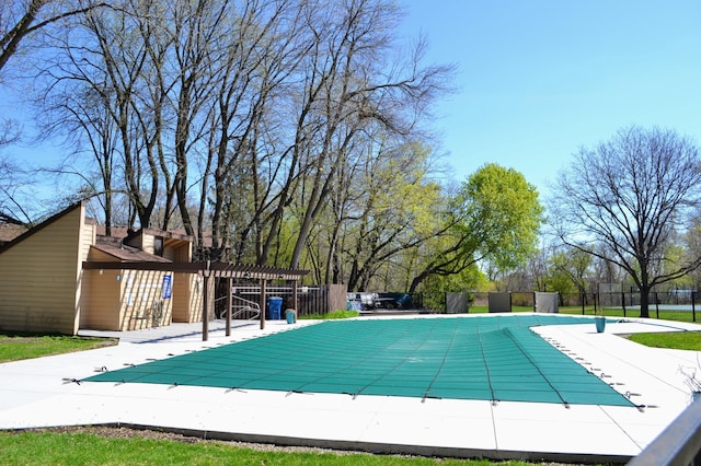 109 Eagle Lake Dr, Maple Grove, MN 55369 - view of swimming pool with fence and a patio area