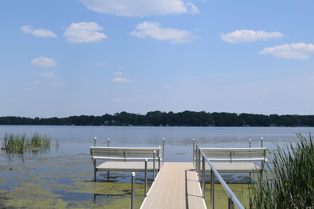 109 Eagle Lake Dr, Maple Grove, MN 55369 - dock featuring a water view