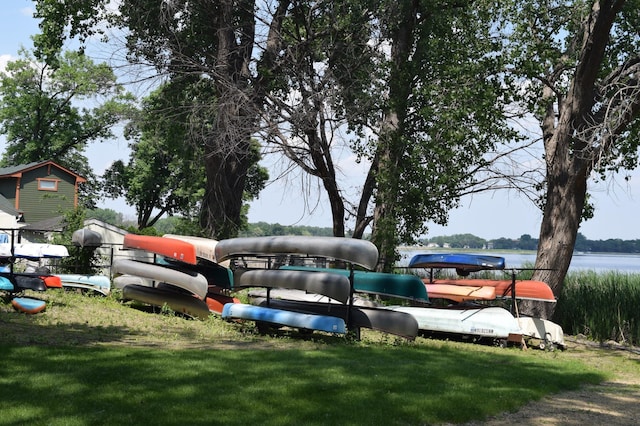 109 Eagle Lake Dr, Maple Grove, MN 55369 - exterior space featuring a water view