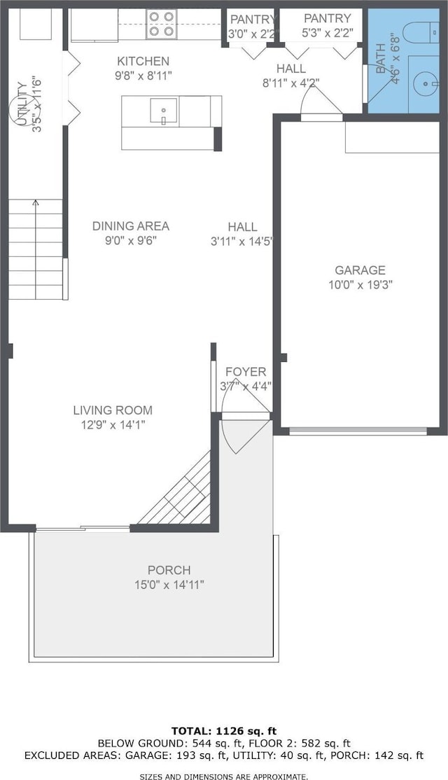 8497 Cortland Rd, Eden Prairie, MN 55344 - floor plan / room layout