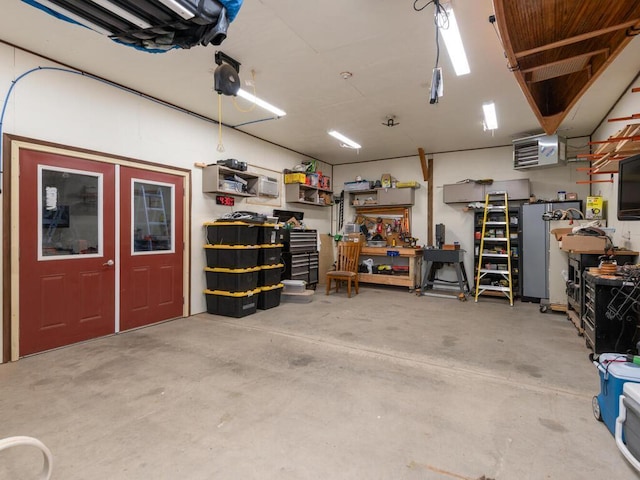 71156 Csah 18, Collinwood Twp, MN 55325 - garage featuring a workshop area