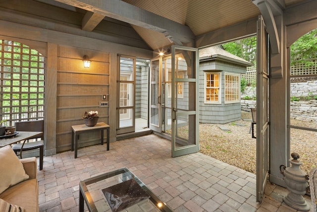 1112 Vincent Ave S, Minneapolis, MN 55405 - view of patio / terrace with french doors