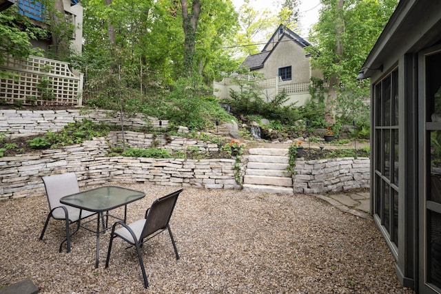 1112 Vincent Ave S, Minneapolis, MN 55405 - view of yard featuring a patio area