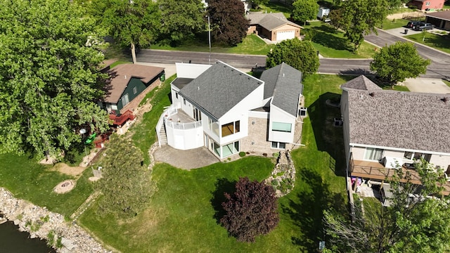 1976 Bay St, Worthington, MN 56187 - aerial perspective of suburban area