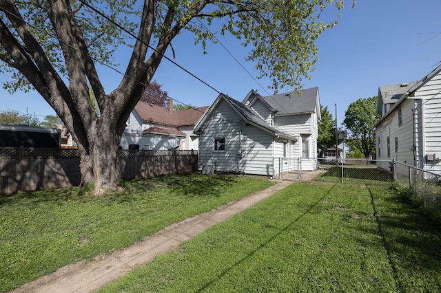 view of side of property