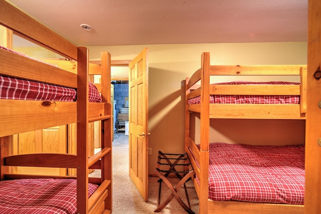 27166 Hersant Rd, Meenon Twp, WI 54893 - bedroom featuring carpet floors