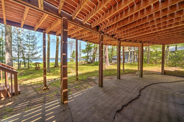 27166 Hersant Rd, Meenon Twp, WI 54893 - view of patio / terrace