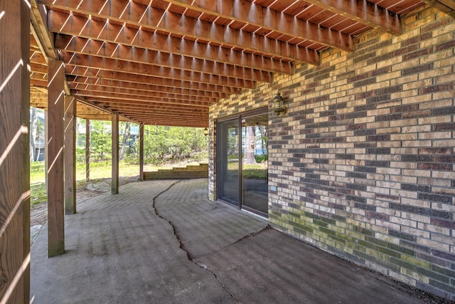 27166 Hersant Rd, Meenon Twp, WI 54893 - view of patio / terrace