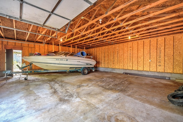 27166 Hersant Rd, Meenon Twp, WI 54893 - view of garage