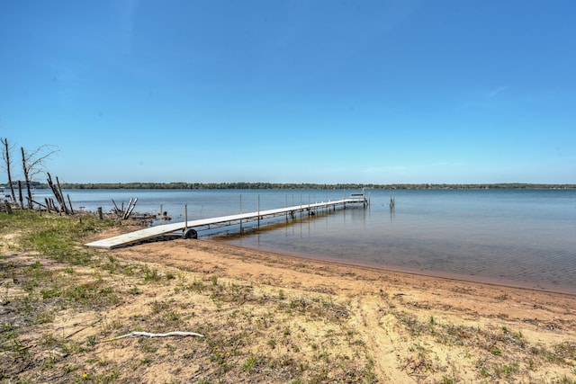 27166 Hersant Rd, Meenon Twp, WI 54893 - dock with a water view