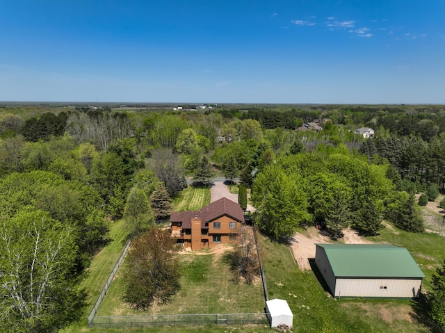 14177 205th St N, Scandia, MN 55073 - view of subject property featuring a heavily wooded area