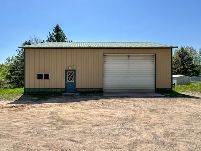 14177 205th St N, Scandia, MN 55073 - detached garage featuring driveway