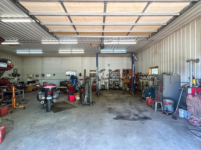 14177 205th St N, Scandia, MN 55073 - garage featuring a workshop area