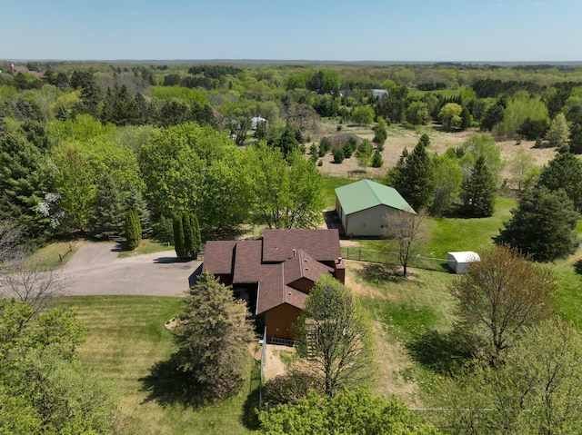 14177 205th St N, Scandia, MN 55073 - view of subject property featuring a heavily wooded area
