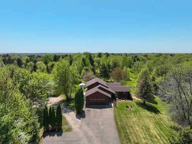 14177 205th St N, Scandia, MN 55073 - view of subject property with a heavily wooded area
