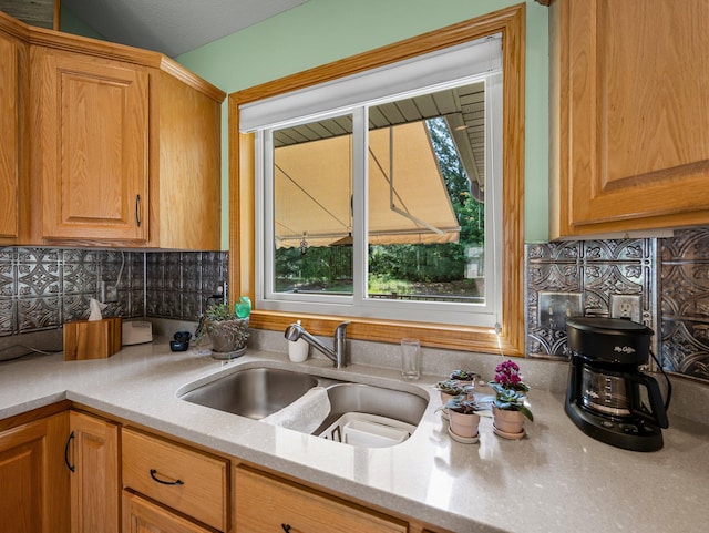 2200 142nd Ln NW, Andover, MN 55304 - kitchen featuring a sink and backsplash
