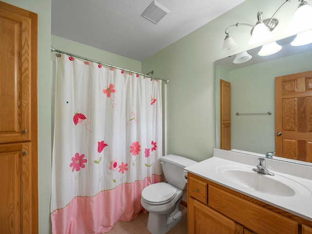 2200 142nd Ln NW, Andover, MN 55304 - full bath with toilet, vanity, tile patterned floors, and curtained shower