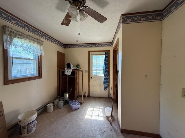 408 Jefferson St, Minneota, MN 56264 - spare room featuring ceiling fan