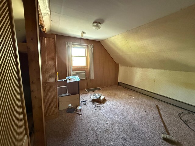 408 Jefferson St, Minneota, MN 56264 - additional living space with lofted ceiling and cooling unit