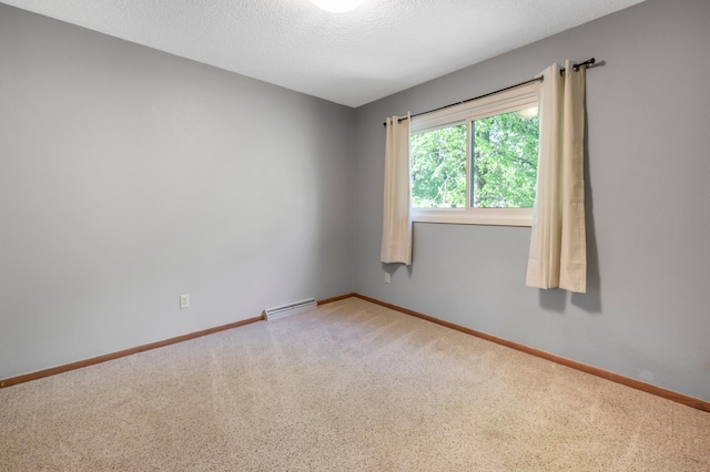 805 3rd Ave N, Sartell, MN 56377 - carpeted spare room with baseboards and a textured ceiling