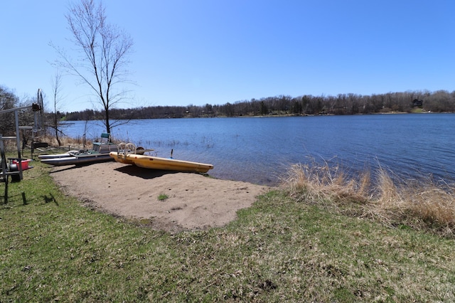 28571 Buffalo Lake Rd, Richwood Twp, MN 56521 - dock area with a water view