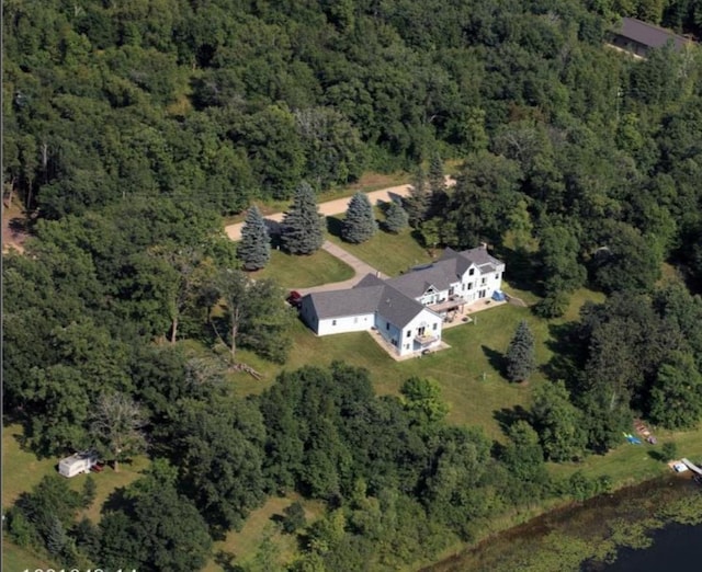 28571 Buffalo Lake Rd, Richwood Twp, MN 56521 - aerial overview of property's location featuring a heavily wooded area