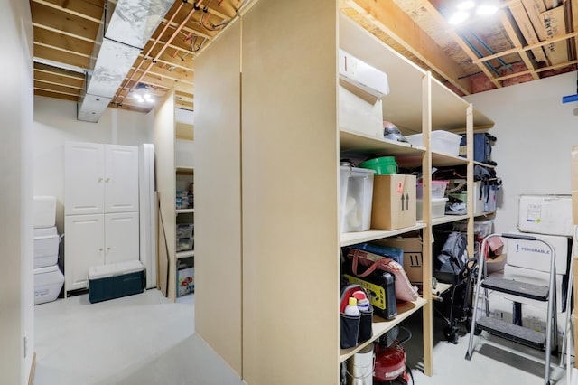view of storage